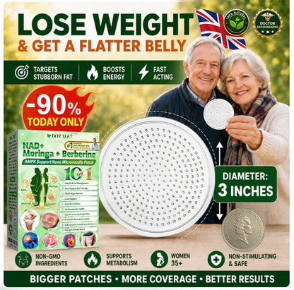 DOTALE® Metabolic Nano Microneedle Patch (Just once a day, visible changes in 7 days) Berberine + Moringa Formula